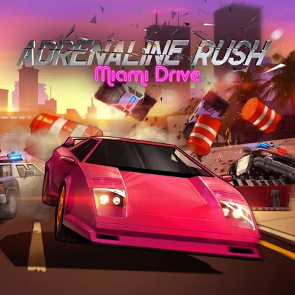 Adrenaline Rush - Miami Drive cover art