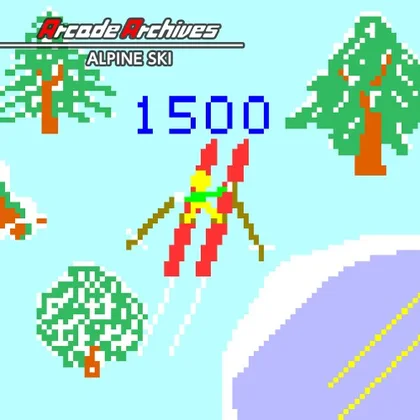 Arcade Archives ALPINE SKI cover art