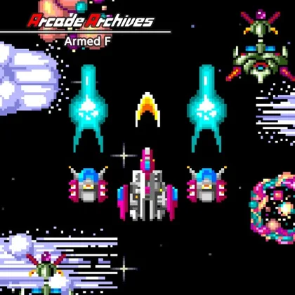 Arcade Archives Armed F cover art