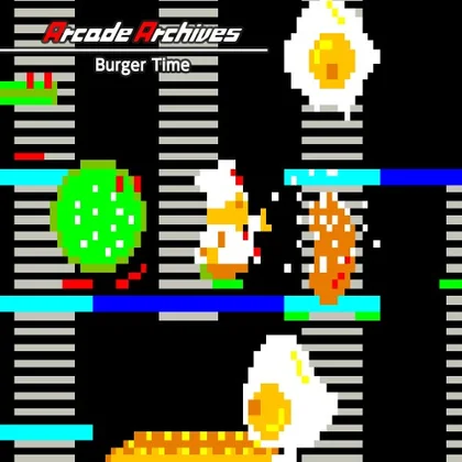 Arcade Archives Burger Time cover art