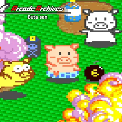 Arcade Archives Buta san cover art