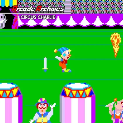 Arcade Archives CIRCUS CHARLIE cover art