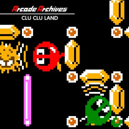 Arcade Archives CLU CLU LAND cover art