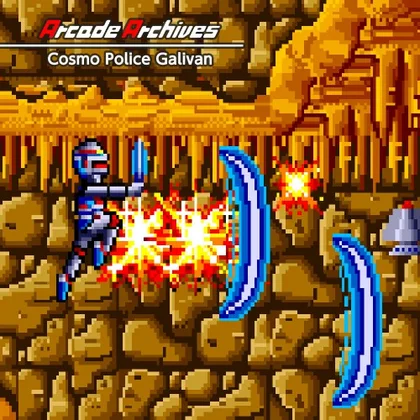Arcade Archives Cosmo Police Galivan cover art