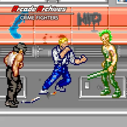 Arcade Archives CRIME FIGHTERS cover art