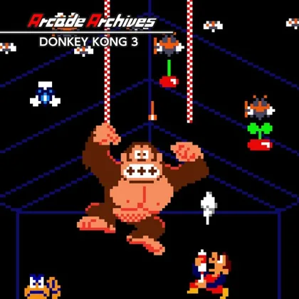 Arcade Archives DONKEY KONG 3 cover art