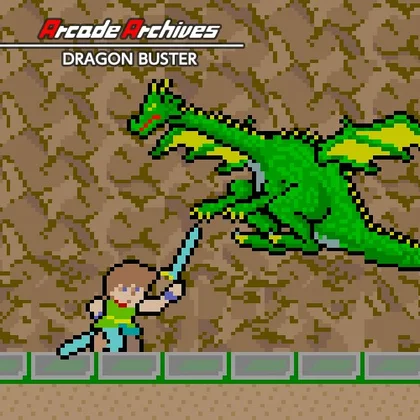 Arcade Archives DRAGON BUSTER cover art