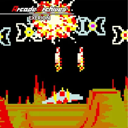 Arcade Archives EXERION cover art