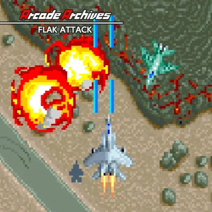 Arcade Archives FLAK ATTACK cover art