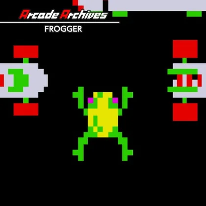 Arcade Archives FROGGER cover art