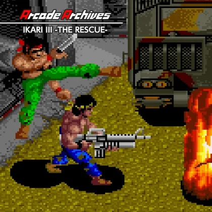 Arcade Archives IKARI III -THE RESCUE cover art