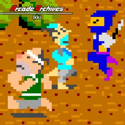 Arcade Archives Ikki cover art