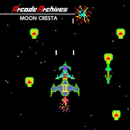 Arcade Archives MOON CRESTA cover art