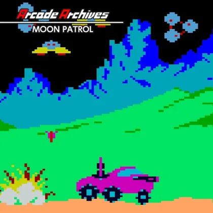 Arcade Archives MOON PATROL cover art