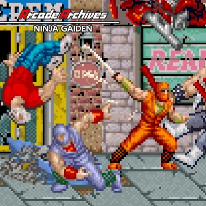 Arcade Archives NINJA GAIDEN cover art