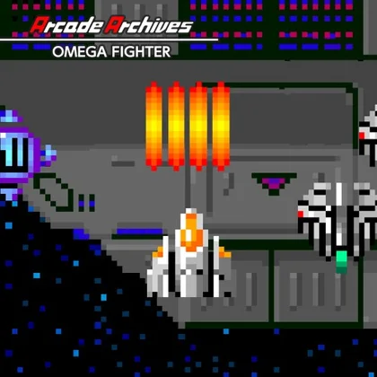 Arcade Archives OMEGA FIGHTER cover art