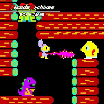 Arcade Archives POP FLAMER cover art