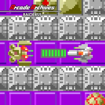 Arcade Archives RAIDERS5 cover art