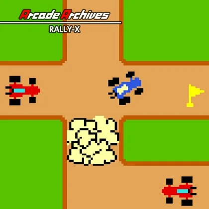 Arcade Archives RALLY-X cover art