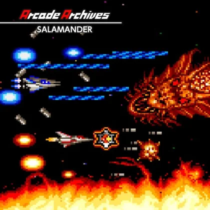 Arcade Archives SALAMANDER cover art