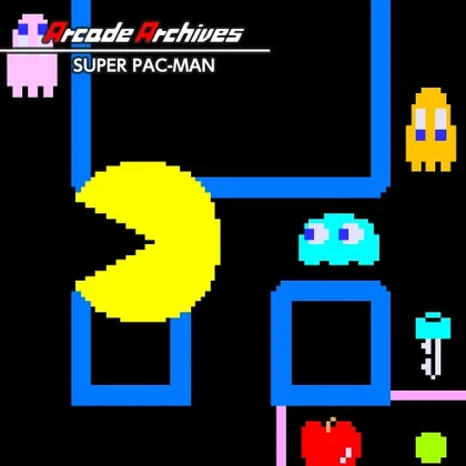 Arcade Archives SUPER PAC-MAN cover art