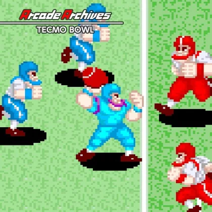 Arcade Archives TECMO BOWL cover art