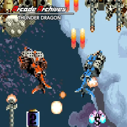 Arcade Archives THUNDER DRAGON cover art