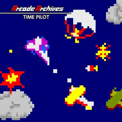 Arcade Archives TIME PILOT cover art