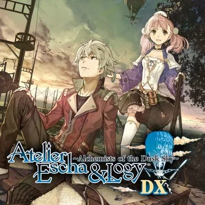 Atelier Escha & Logy: Alchemists of the Dusk Sky DX cover art