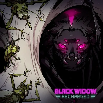 Black Widow: Recharged cover art