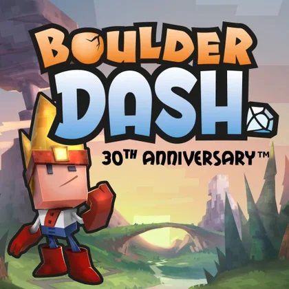 Boulder Dash 30th Anniversary cover art