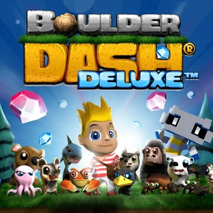 Boulder Dash Deluxe cover art