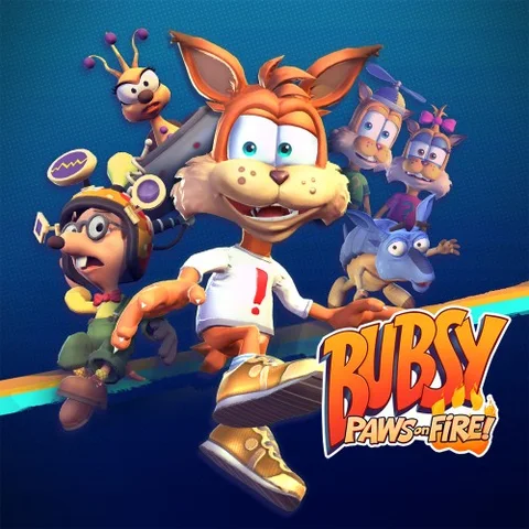 Bubsy: Paws on Fire! cover art