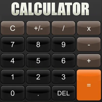 Calculator cover art