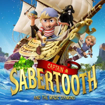 Captain Sabertooth and the Magic Diamond cover art