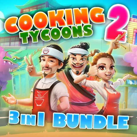 Cooking Tycoons 2: 3 in 1 Bundle cover art