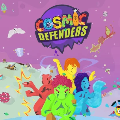 Cosmic Defenders cover art