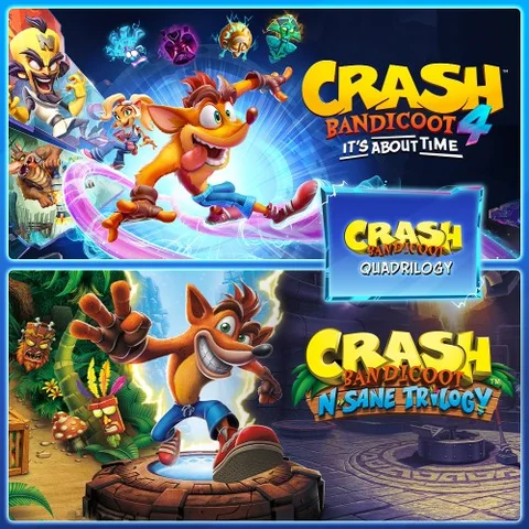 Crash Bandicoot - Quadrilogy Bundle cover art