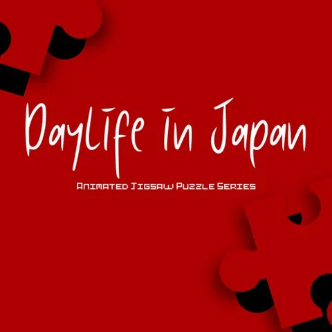 Daylife in Japan - Animated Jigsaw Puzzle Series cover art