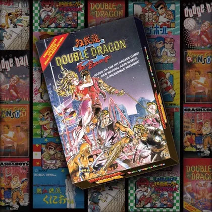DOUBLE DRAGON Ⅱ: The Revenge cover art