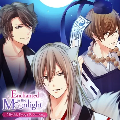 Enchanted in the Moonlight - Miyabi, Kyoga & Samon cover art