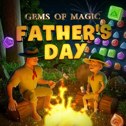 Gems of Magic: Father's Day cover art