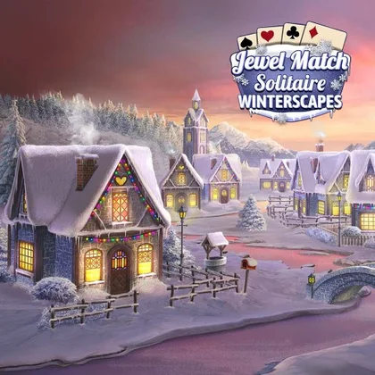 Jewel Match Solitaire: Winterscapes cover art