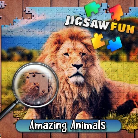 Jigsaw Fun: Amazing Animals cover art