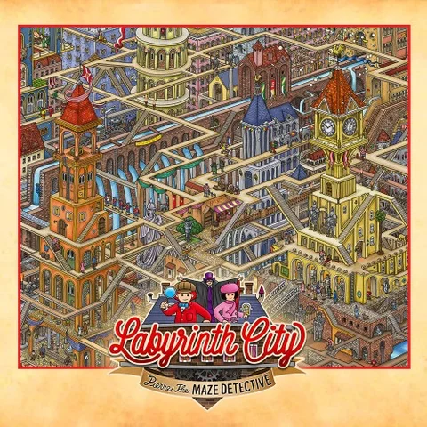 Labyrinth City: Pierre the Maze Detective cover art