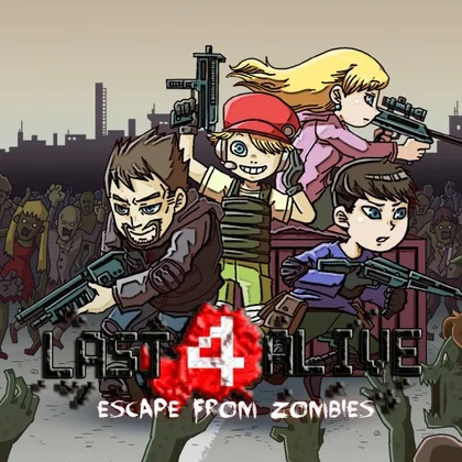 Last 4 Alive: Escape From Zombies cover art