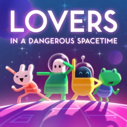 Lovers in a Dangerous Spacetime cover art