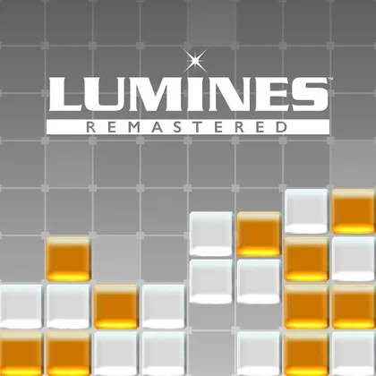LUMINES REMASTERED cover art