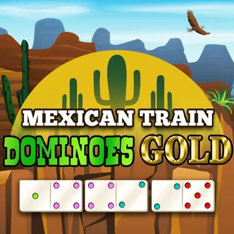 Mexican Train Dominoes Gold cover art