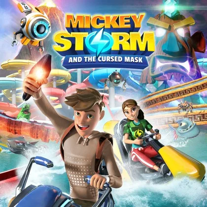 Mickey Storm and the Cursed Mask cover art